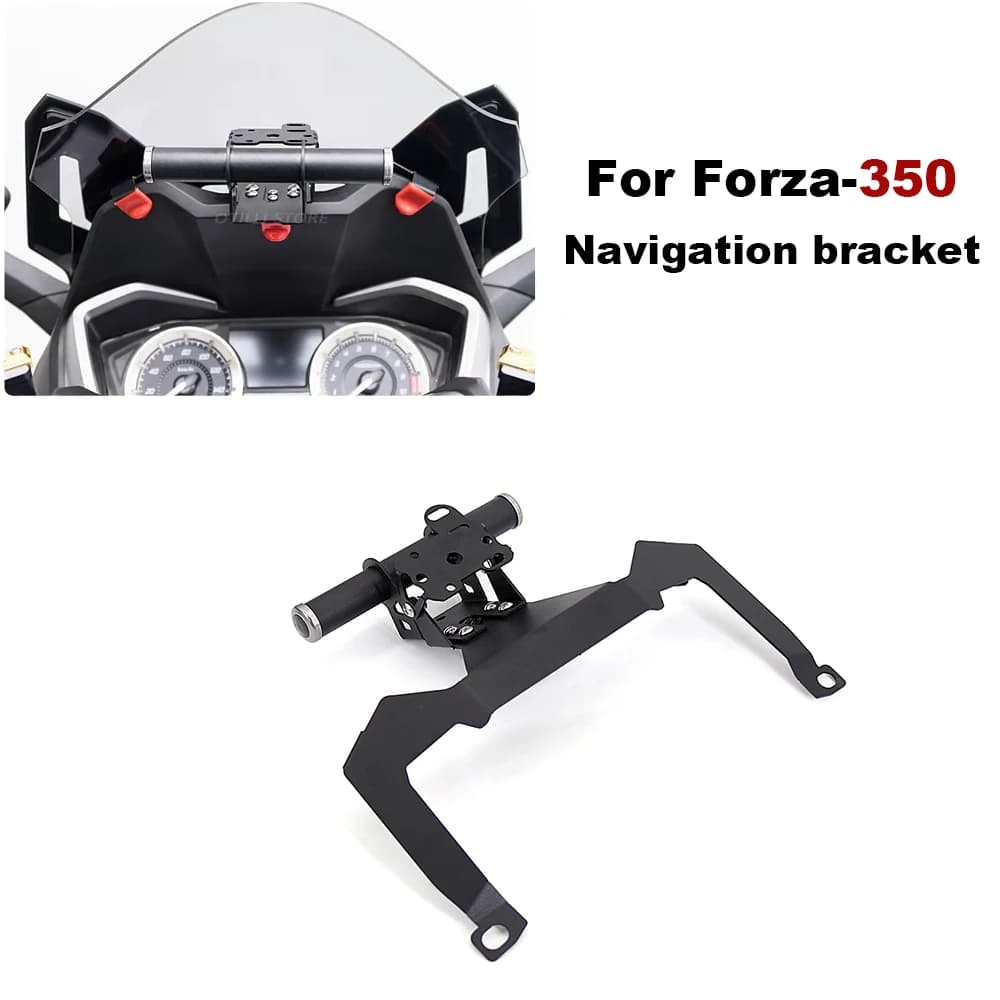 Per Honda Forza 350 Forza 125 2021 2022 Nuova Moto Anteriore Supporto Del Basamento Del Telefono GPS di Navigazione Staffa Piastra