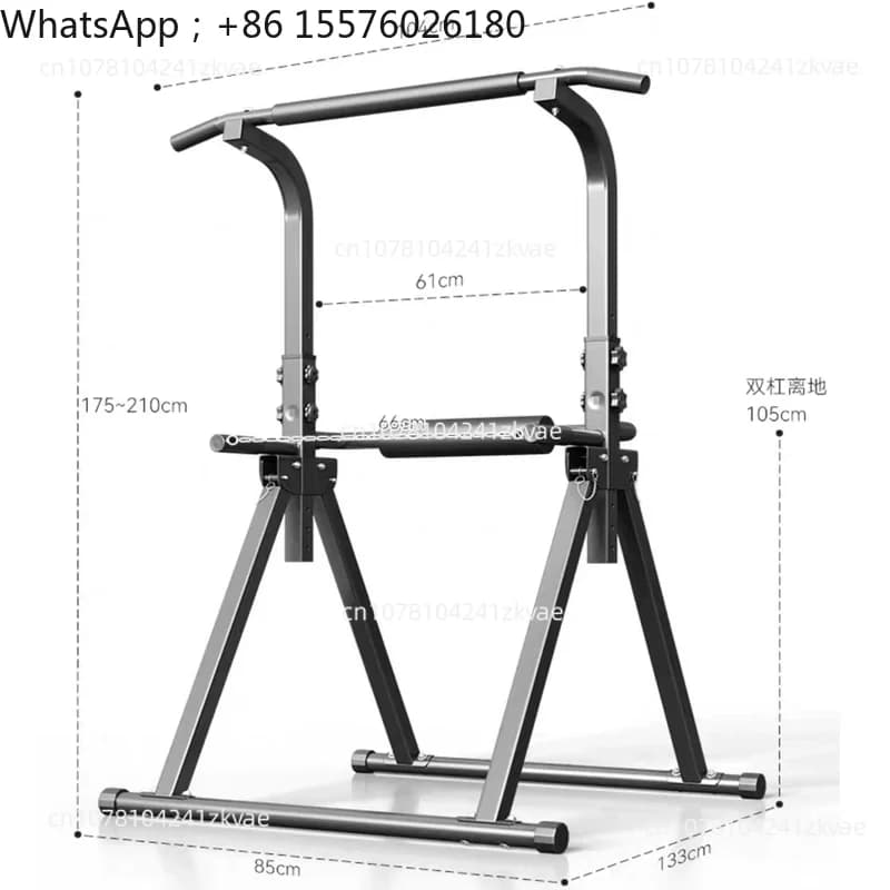 2026 Indoor Household Floor-to-ceiling Pull-up Frame Folding Horizontal Bar Single Bar Parallel Bar Family Training
