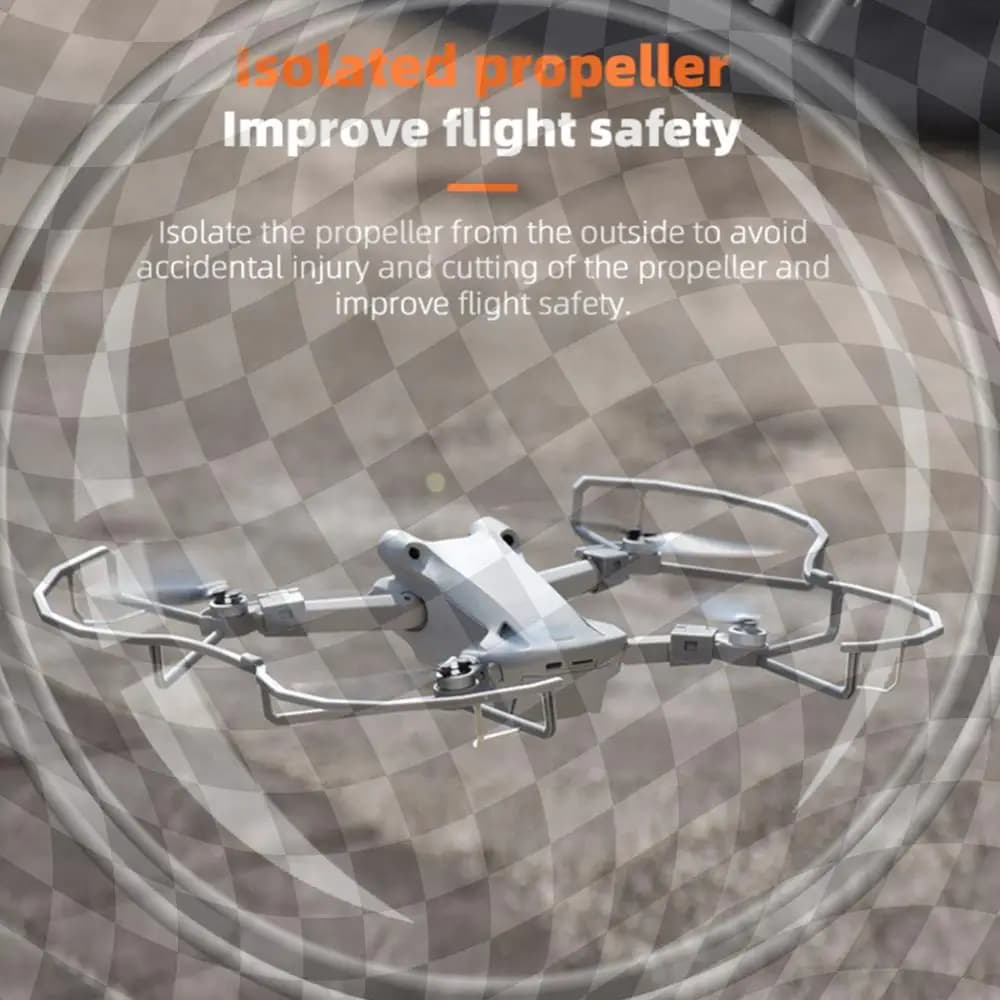 Propeller Guard Protector Cage Lightweight Drone Blade Wing Fan Protective Bumper Cover Anti-collision for Mini 3/Mini 3 Pro