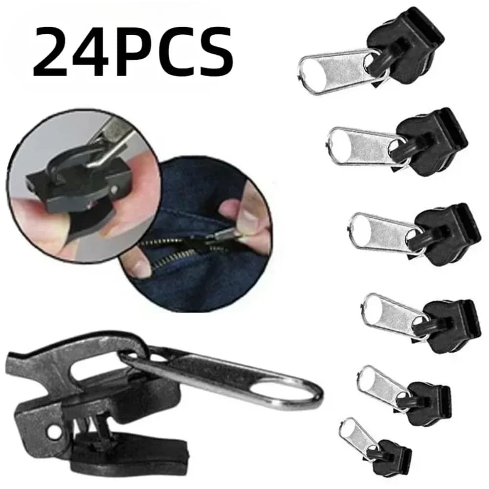 3 dimensioni cerniere istantanee universali Fix Kit di riparazione sostituzione 3 dimensioni Zip Slider denti salvataggio nuovo Design cerniera per vestiti da cucire