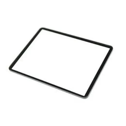 S-NEW Schermo LCD Finestra di visualizzazione (acrilico) Vetro esterno per schermo fotocamera CANON 450D per protezione + nastro adesivo