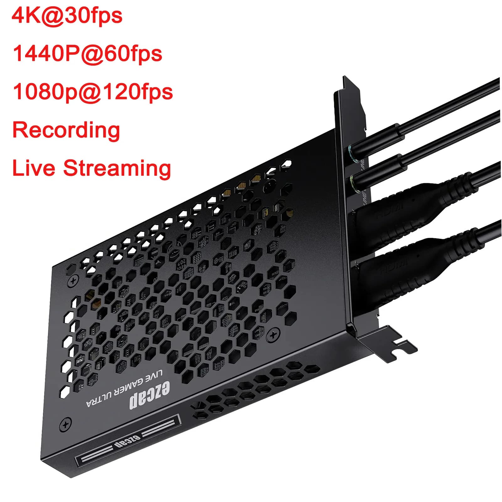 4K 60hz HDR 1080p240 PC portatile Registrazione in streaming live HDMI Loop 4K Pcle Scheda di acquisizione video Registratore di giochi con linea in linea