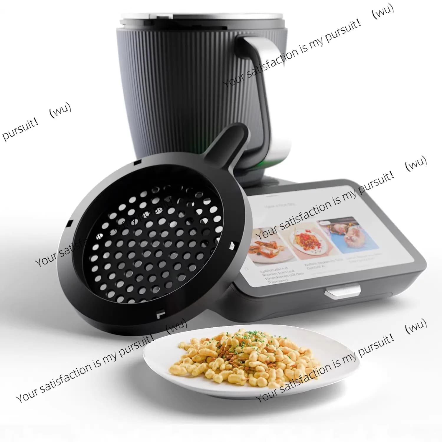 Adatto per la piccola macchina per la preparazione di pasta TM7, setaccio per pasta anti-perdita.
