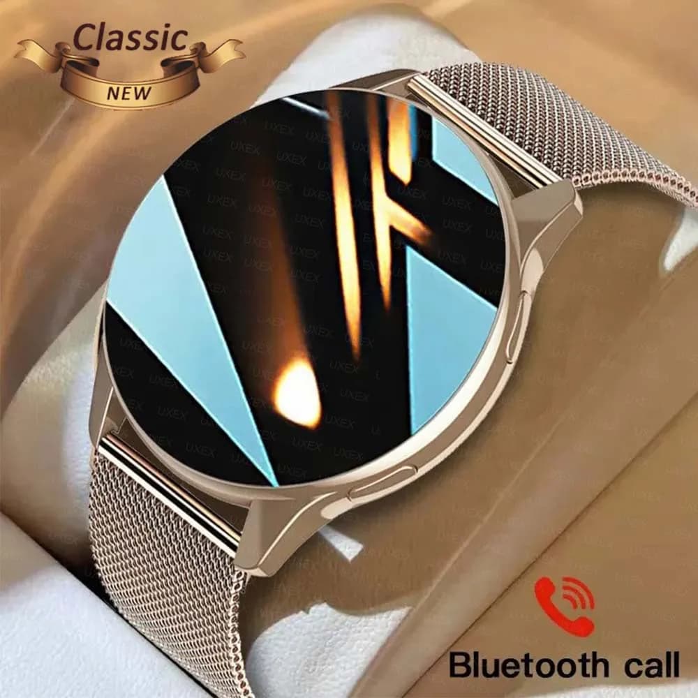 New Plus Smart Watch 2025 Smartwatch With Wireless Charging Bluetooth Watches Man Women's Fitness Bracelet Custom Dial + Box