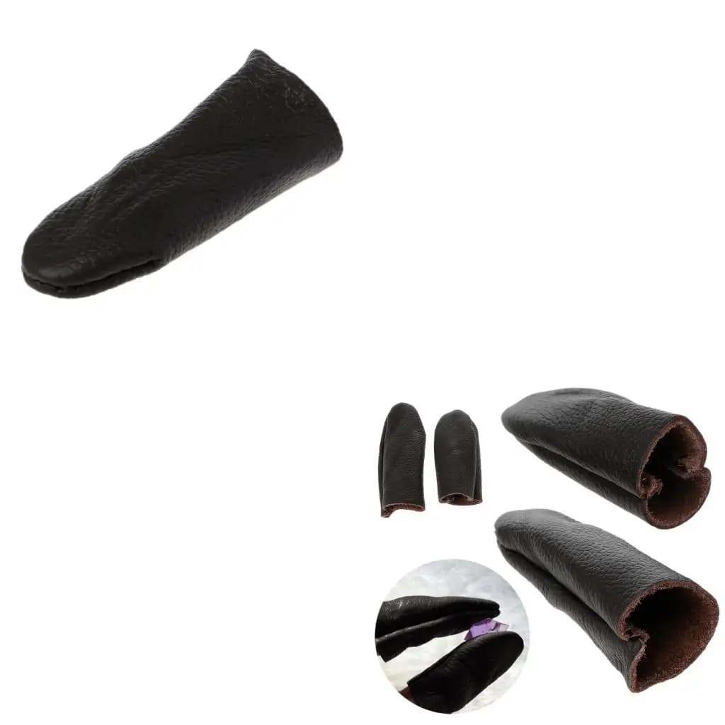 1 P Needle Felting Faux Leather Protectors Finger Tools For Hand Craft