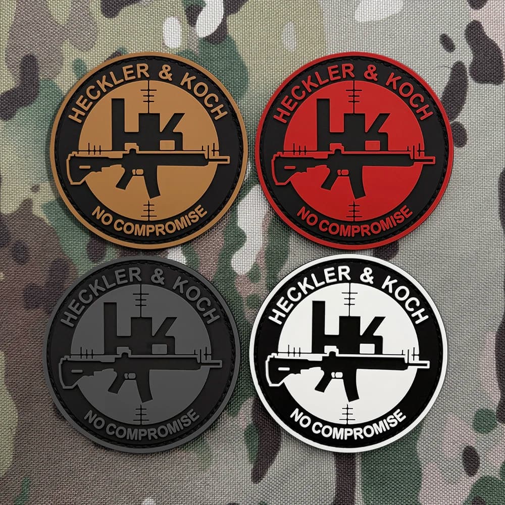 Patch Adesivo in PVC con Motivo Bersaglio, Effetto Luminoso, Ideale per Bracciali, Zaini, Giubbotti Tattici e Decorazione Abbigliamento, Patch Ricamato in Gomma Morbida