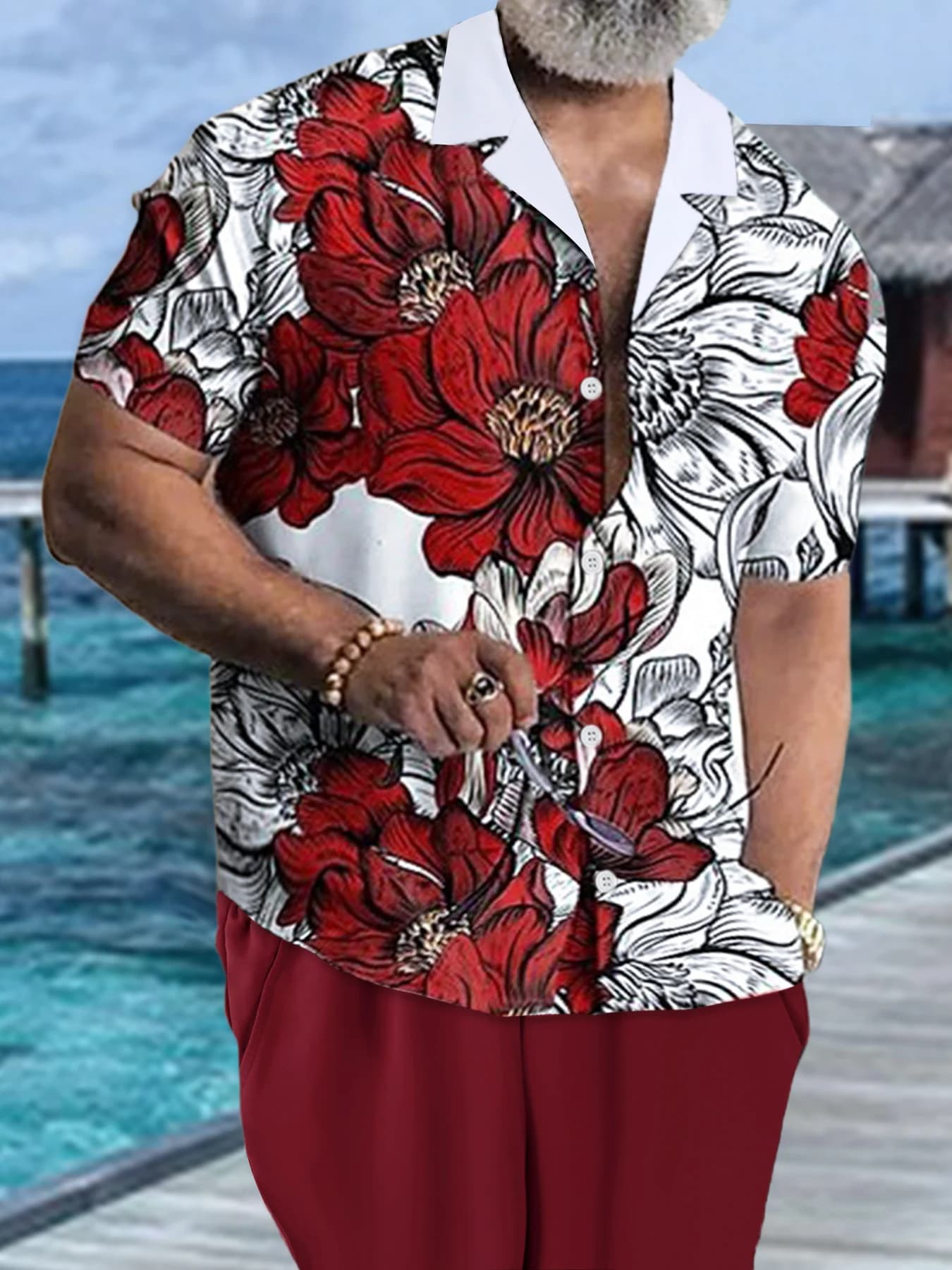 Complete Audacious Floral Print for Holidays