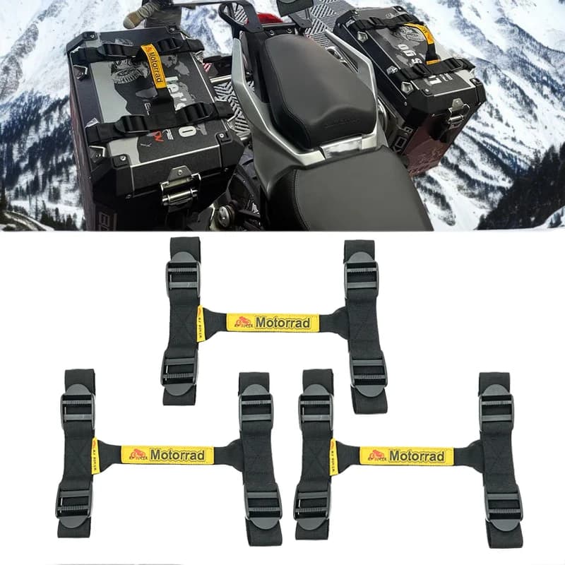 Universal Motorcycle Handle Rope Panniers Side Box Top Case Strap For BMW R1200GS Adv R1250GS F750GS F850GS For Benelli TRK502X