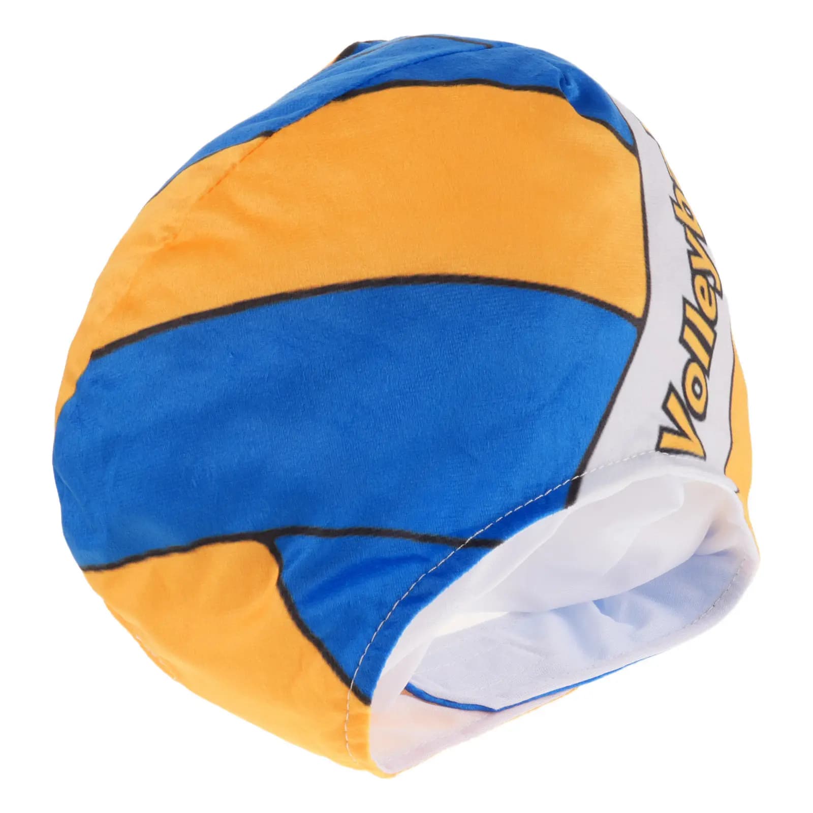 Volleyball Headgear Breathable Cotton Creative Party Hat for Sports Events Photo Booth Volleyball Fan Gear Funny Carnival Cheer