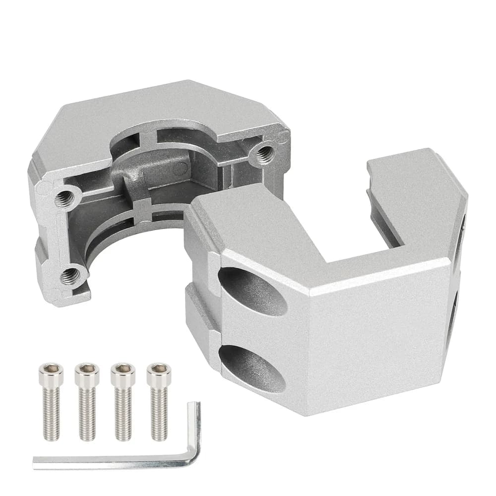 Morsetto Pieghevole in Alluminio per Fissaggio Verticale per Monopattini Elettrici Segway Ninebot Max G30 G30LP G30E - Accessori