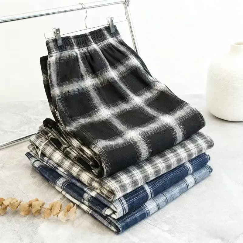 High Quality Men's Pants, New Autumn-Winter Collection 2025, Casual, Comfortable, Quadri, Versatili, Skin Delicates, Large fit