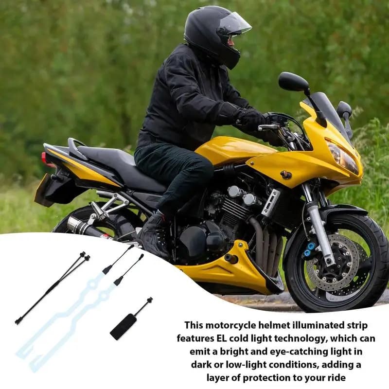 Led Light Strip helmets Light Strip Decoration strong adhesive waterproof LED helmets light for motorcycle helmets