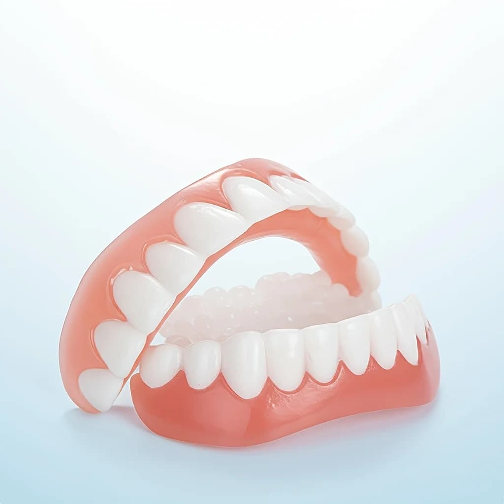 Easy to install teeth. Suitable for the elderly. Upper and lower teeth. Flexible fit for all tooth shapes. Includes removal tool and boosts confidence and smile. Comfortable fit. High quality. Temporary Cosmetic Teeth Cover Set