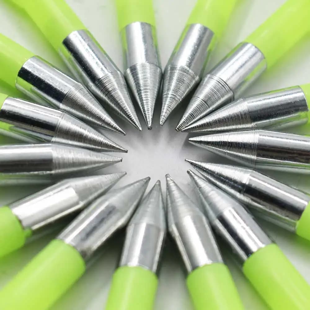 Slingshot Darts 20Pcs 8mm Green Resin Metal Tip Target Practice Accessories Outdoor Sports