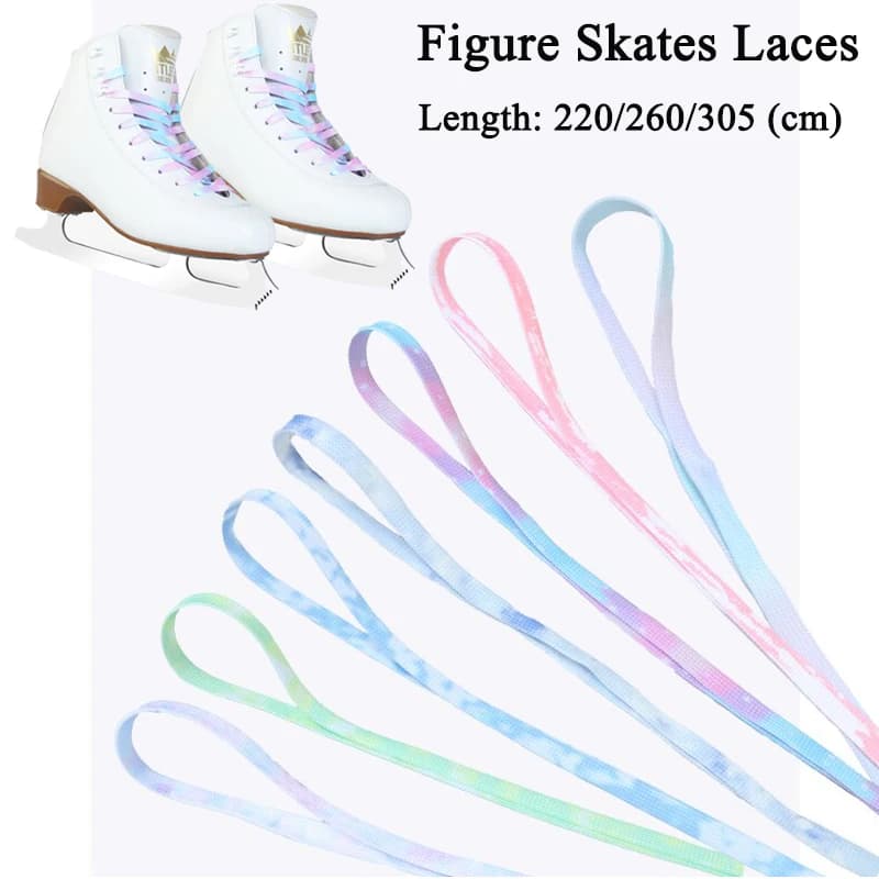 220/260/305cm Figure Skates Special Shoe Laces Multicolor Durable Ice Hockey Shoes Shoelaces Skate Shoes Accessories 1 Pair