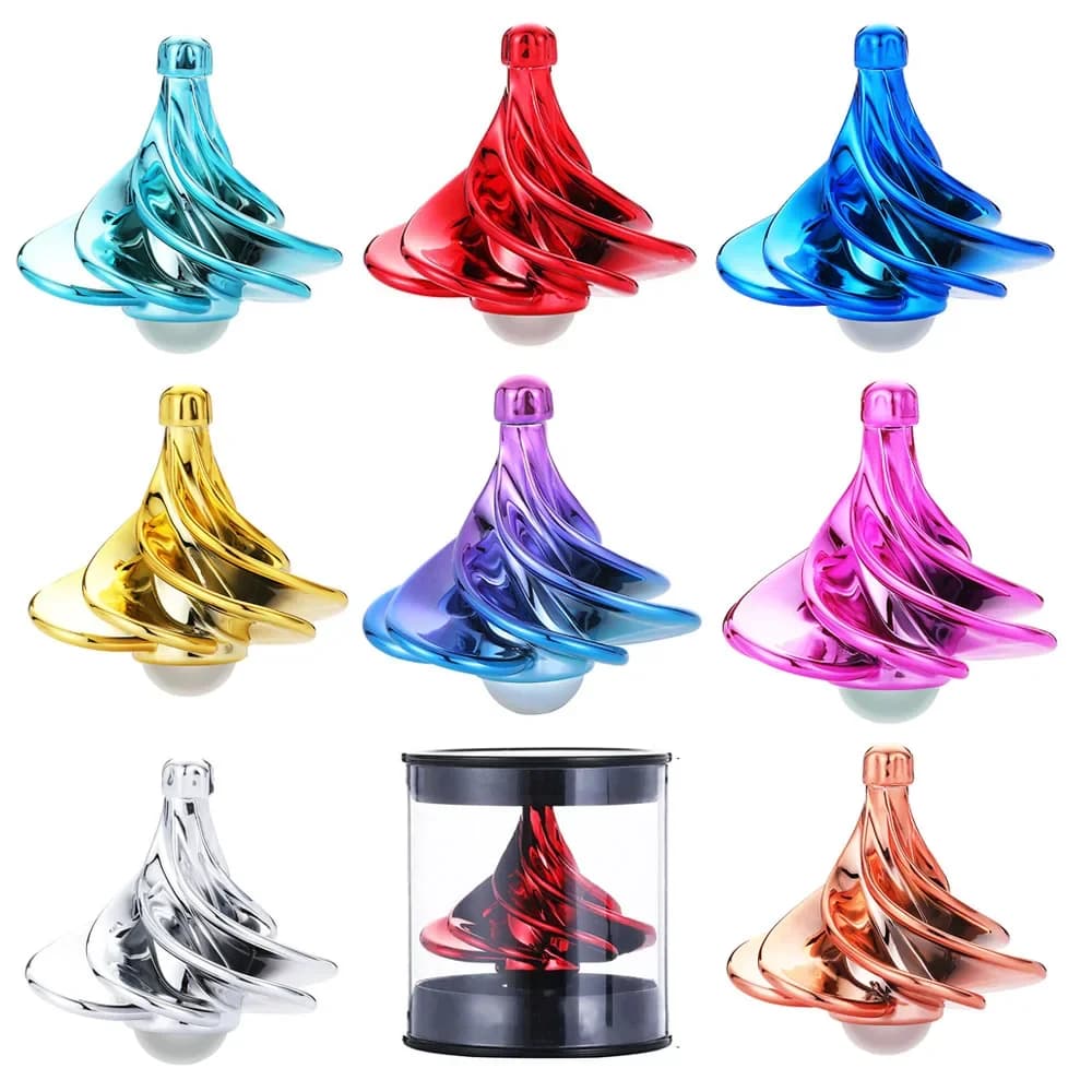 WinSpin Energia Eolica Spinning Top Punta EDC Antistress Riducendo Giocattoli Mano Mini Fidget Miglior Spinner Rotante Ansia Per I Bambini