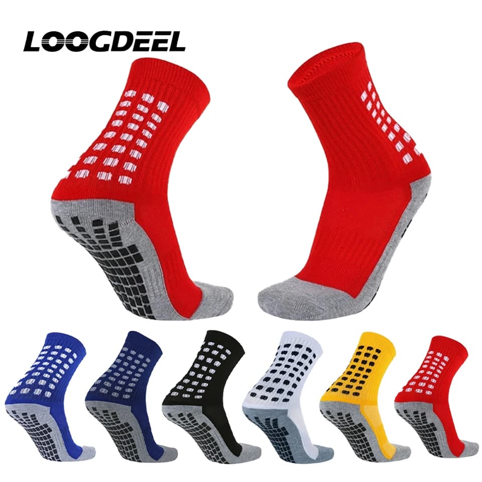 Loogdeel Football sock Towel Background Anti-slip thickened For adults Children Training Competition Short tub basketball socks