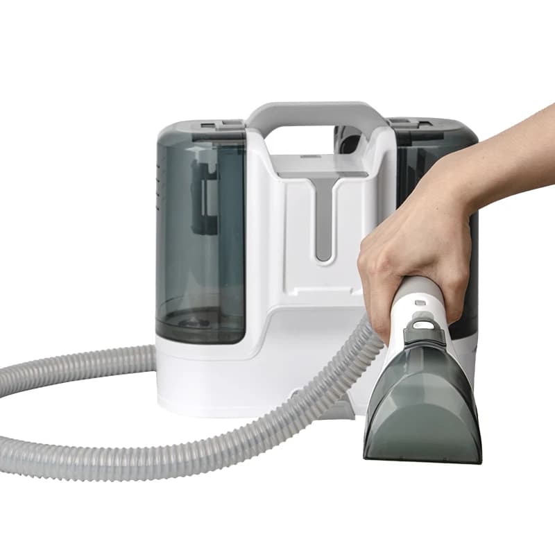Aspirapolvere portatile senza sacco da 330W per la pulizia di tappeti, aspiratore a umido e a secco per hotel, camper e tessuti d'arredamento domestici, modello Pro.