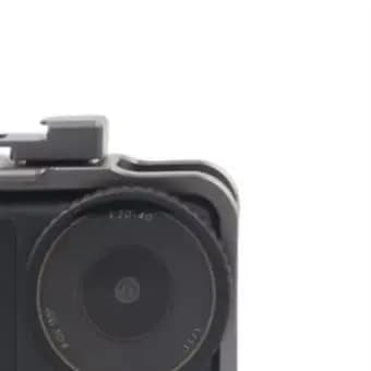 per DJI Action 6 Kit impugnatura per fotocamera Adattatore per telaio protettivo Sistema di supporto per action camera per stabilizzazione e uso in vivavoce