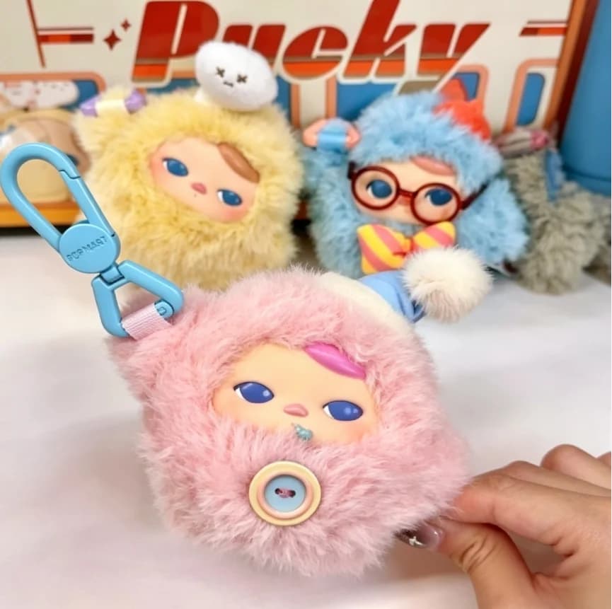 POP MART PUCKY Closed For Today Series Mystery Blind Box Unpack Surprise Vinyl Plush Pendant Adorable Doll Anime Set