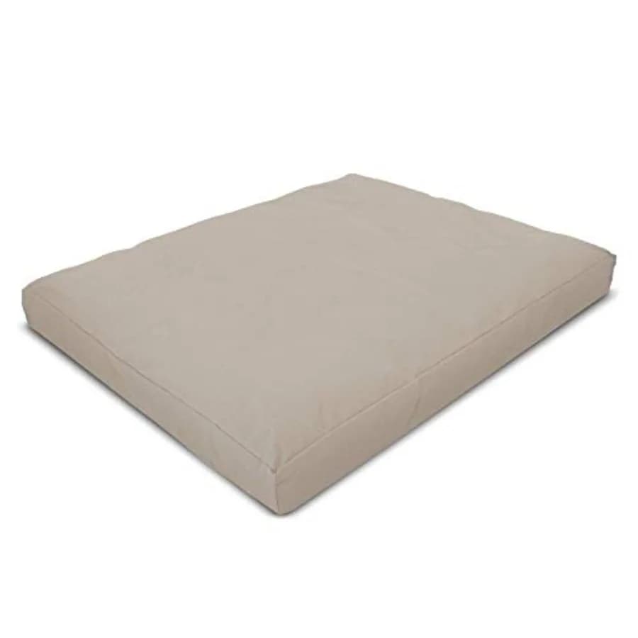 Zabuton Meditation Cushion for Workout - Supportive Yoga Floor Seat Cushion for Comfort and Posture Support - Washable Cotton F