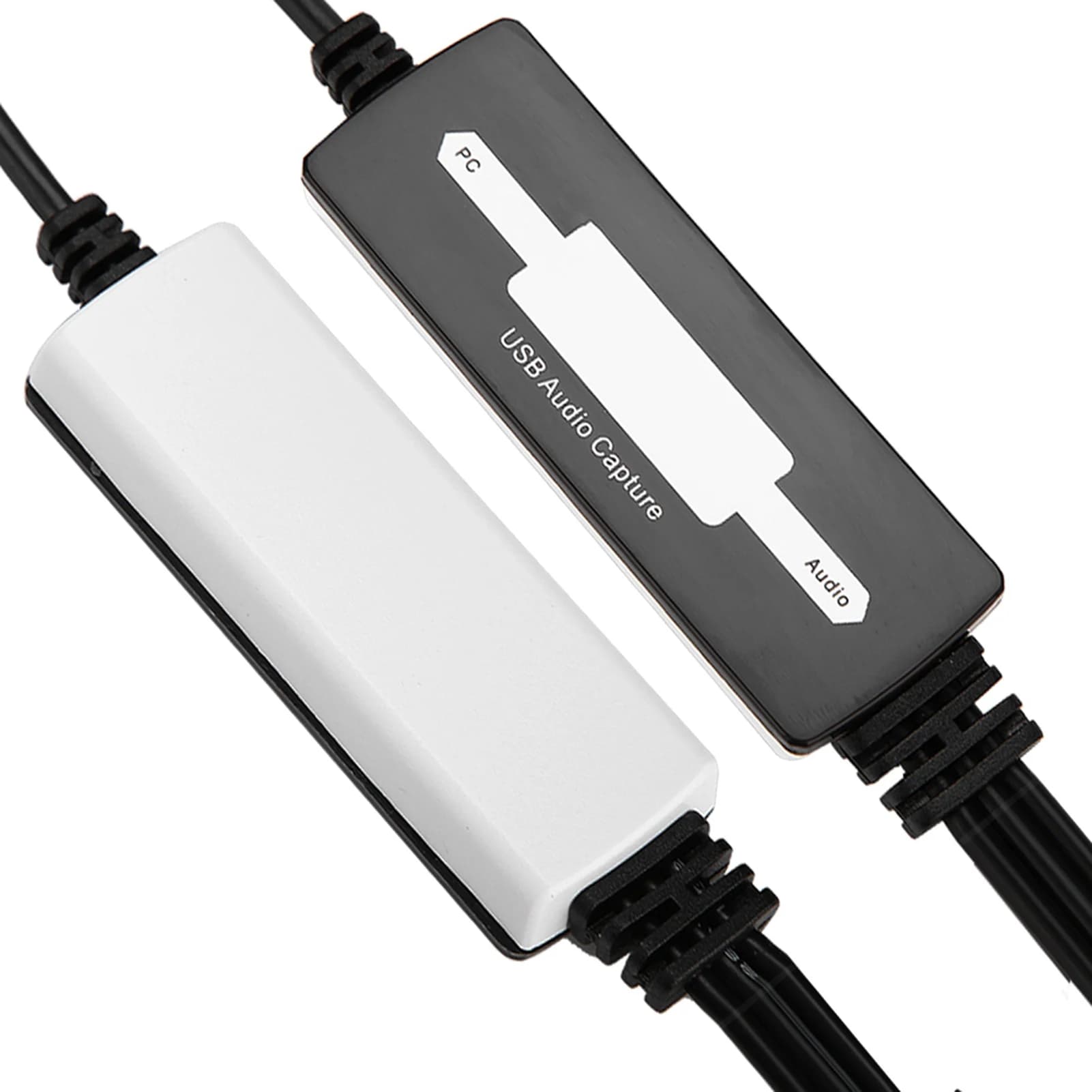 Piastra di acquisizione audio USB Dispositivo per scheda Convertitore da cassetta a CD/MP3 Registratore MP3 WMA WAVE da audio a RCA digitale R/L 3,5 mm