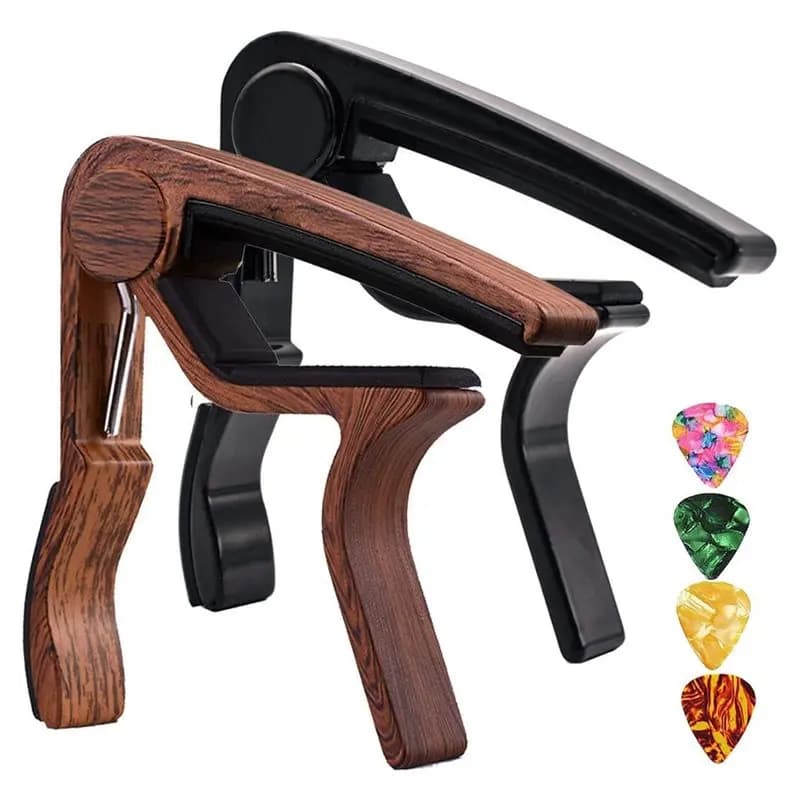 【SPECIALE】Set di 2 capotasti per chitarra acustica, elettrica e ukulele - Inclusi