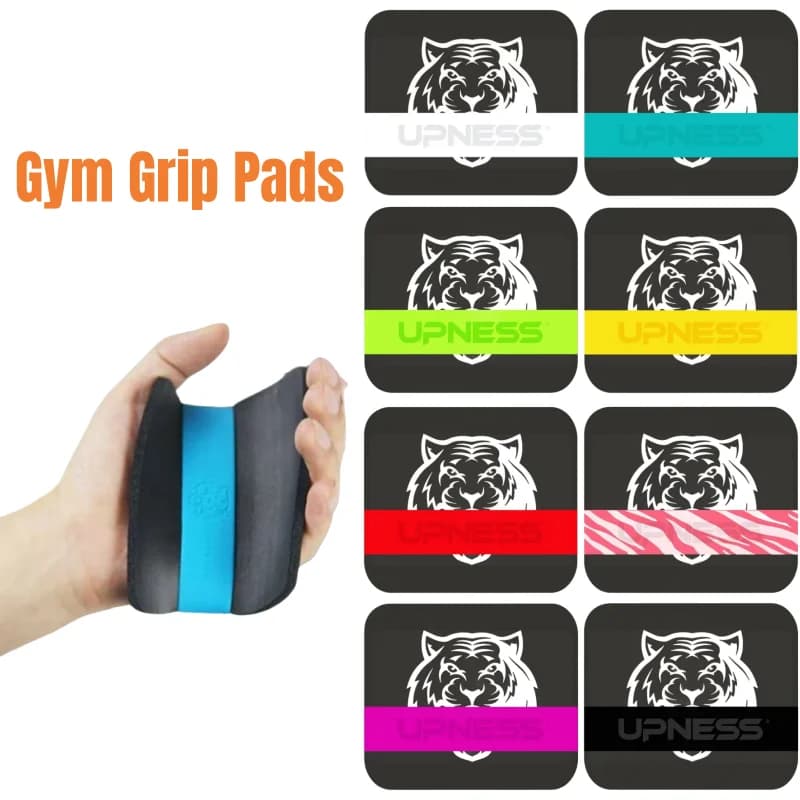 1 pair of gym grip pads for weight lifting bearings for training Pull Up grips Comfort anti-slip foam for weight lifting for men and women