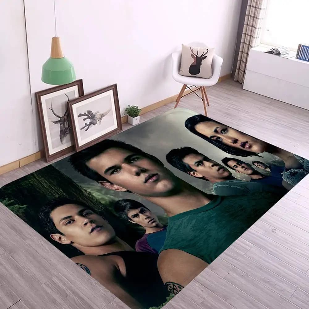 Vampire Fantasy Film T-Twilight Room Mats Cheaper Anti-slip Modern Living Room Balcony Printed Welcome Rug