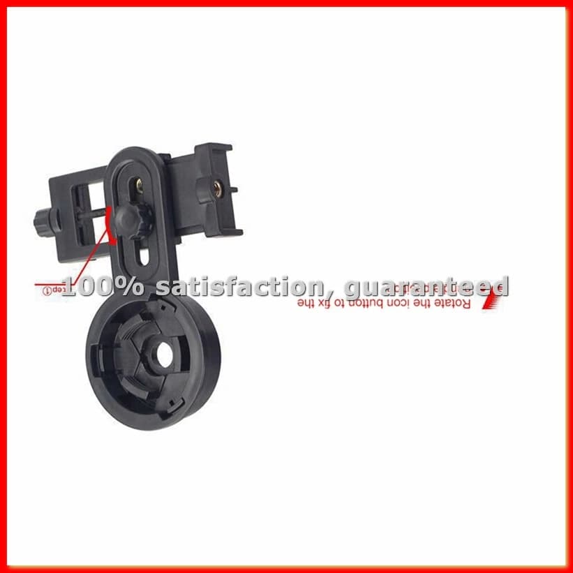 Adattatore Connettore Clip per Accessori Binocolo e Telescopio, Compatibile con Supporto per Telefono Cellulare per Binocolo - A68X