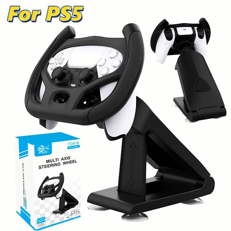 Per Sony Playstation 5 volante multiasse Races supporto per maniglia da gioco per giochi per auto PS5 Controller professionale per maniglia