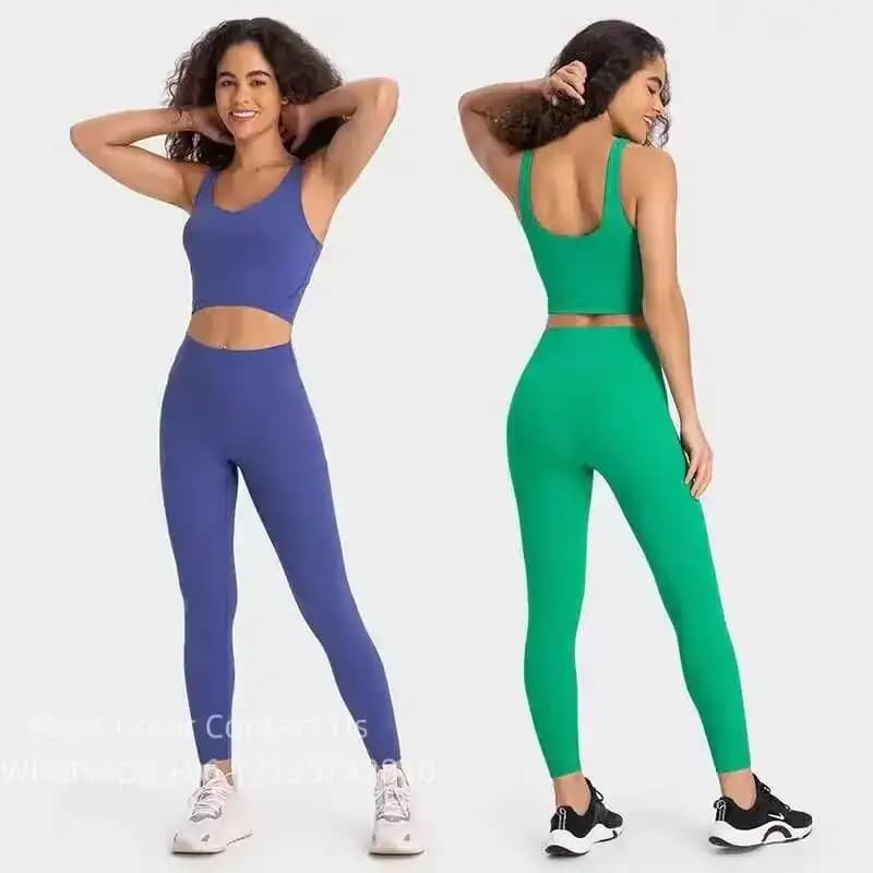 Leggings Fitness Ultra-Sottili a Vita Alta Effetto Seconda Pelle, Anti-Rollatura, Asciugatura Rapida, con Tasca Frontale, 25 Pollici, Modello Skinny, per Yoga - Collezione 2026