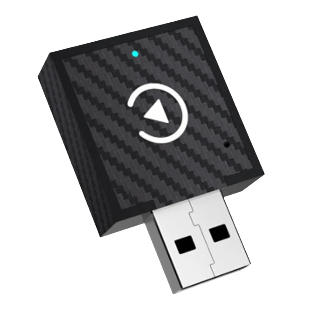 ABNR Wireless Carplay Adapter 2In1 Carplay/Android Auto Smart AI Box USB Dongle Plug And Play Wired Carplay To Wireless