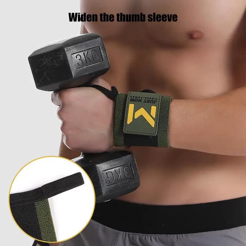 Tutore per supporto per il polso Tutore per polso in nylon regolabile Forniture per allenamento portatili Tutore per polso ad alta resistenza per fitness di sollevamento pesi