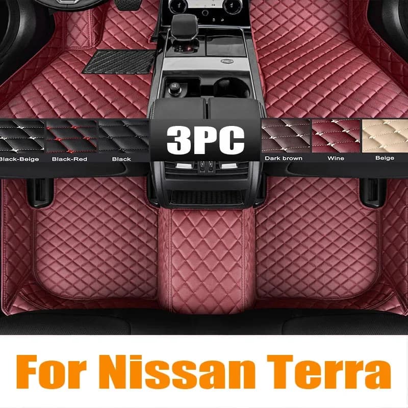 Tappetini auto personalizzati in TPE per Nissan Terra 2018 2019 2020 Tappeto impermeabile Accessori interni auto 0601