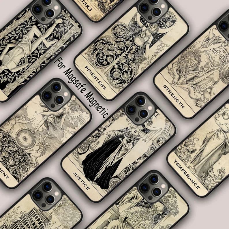 Carte dei tarocchi per Halsey HFK Custodia magnetica per telefono per APPLE iPhone 17 Air 16 14 13 12 Pro Max 15 Plus Carica wireless MagSafe Cover