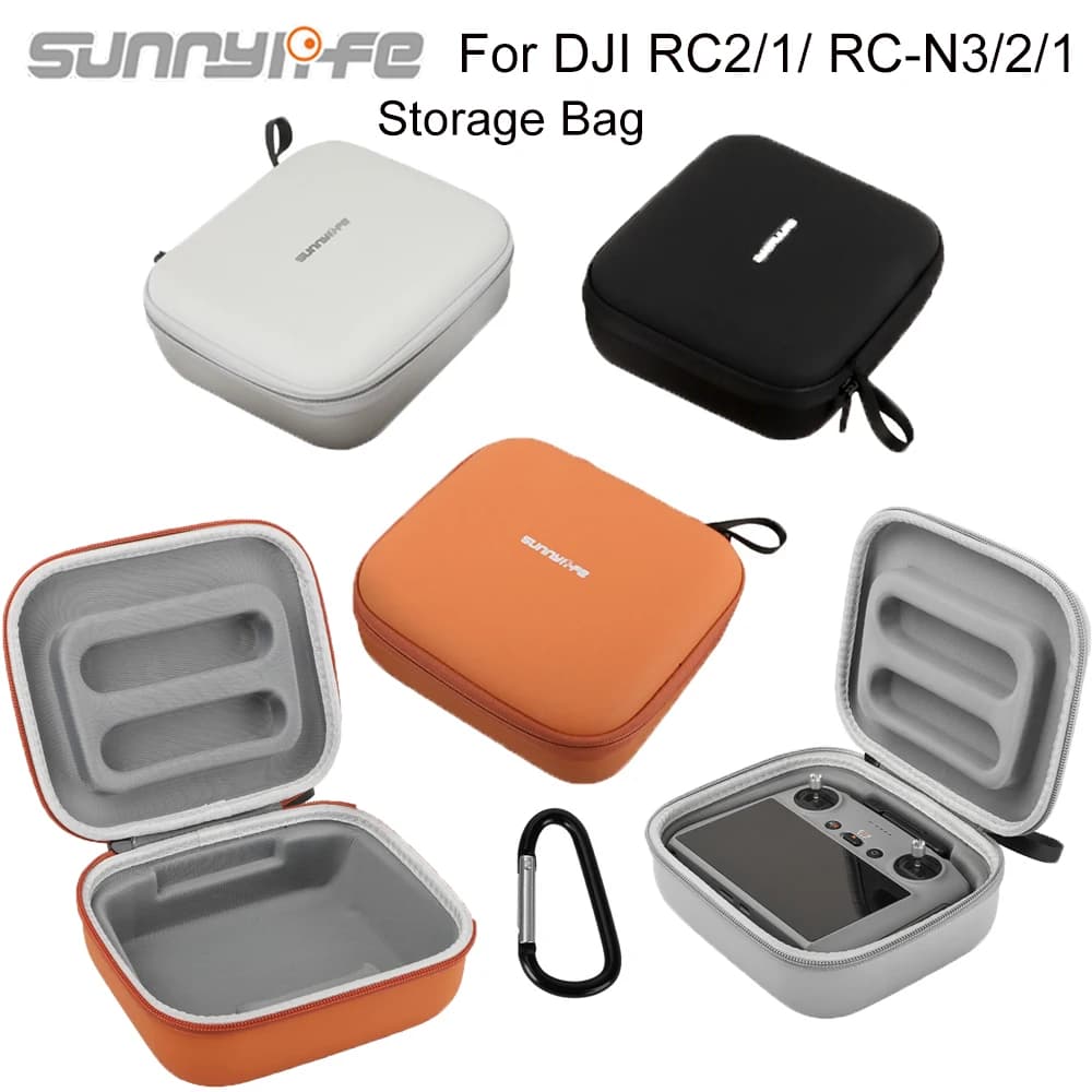 Sunnylife Remote Control Case for DJI RC2/1/ RC-N3/2/1 Anti-scratch protective bag Portable DJI Neo/FLIP bag