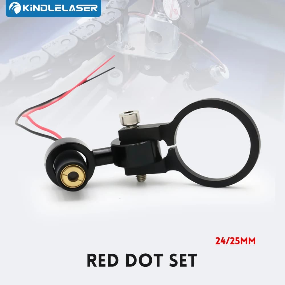 KINDLELASER modulo diodo Red Dot Device posizionamento DC 5V per testina di taglio per incisione Laser Co2 fai da te