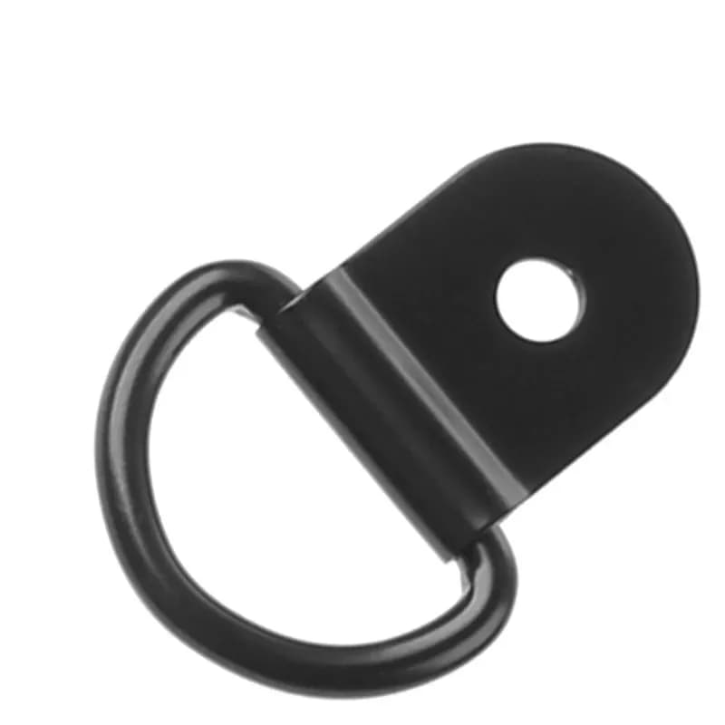 20pcs D Ring Tie Down Small Steel D Rings Anchor Lashing Ring for Loads on Case Truck Cargo Trailers RV Boats Aperture