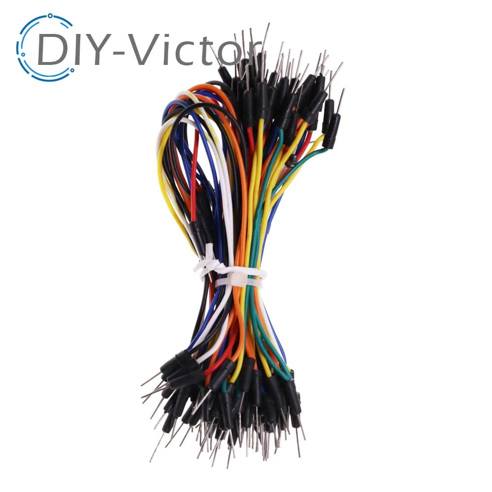 65 pezzi, nuovi cavi jumper breadboard flessibili senza saldatura per Arduino per breadboard