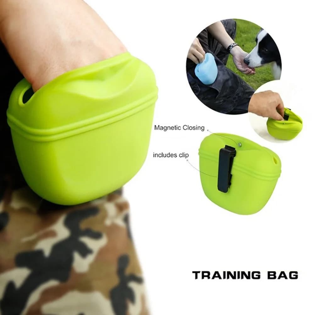 Marsupio per addestramento del cane Marsupio per addestramento portatile per animali domestici Premio per snack per cani Borsa per dolcetti Borsa per dolcetti per animali Borsa deliziosa per cani GXLYP02