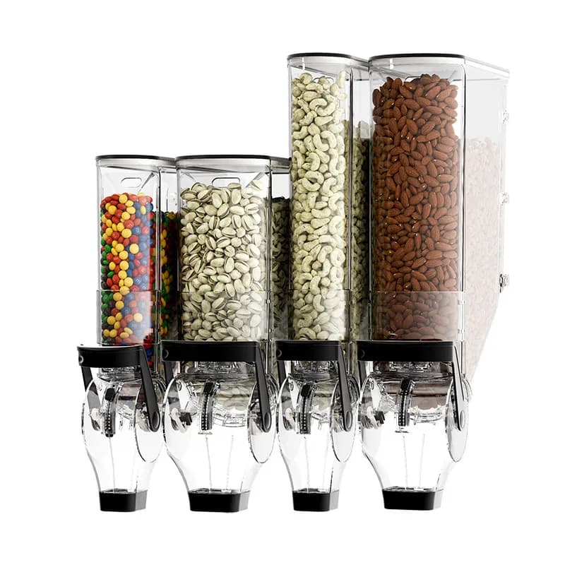 Dried fruit display box Grain storage box Large capacity sealed tank