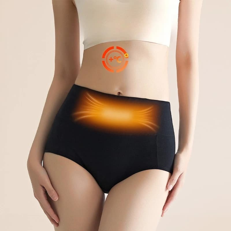 3pcs Plus Size Women Period Underwear Breathable Stretch Cotton Wide Rear Crotch Night Anti Leak No Roll Edge Menstrual Briefs