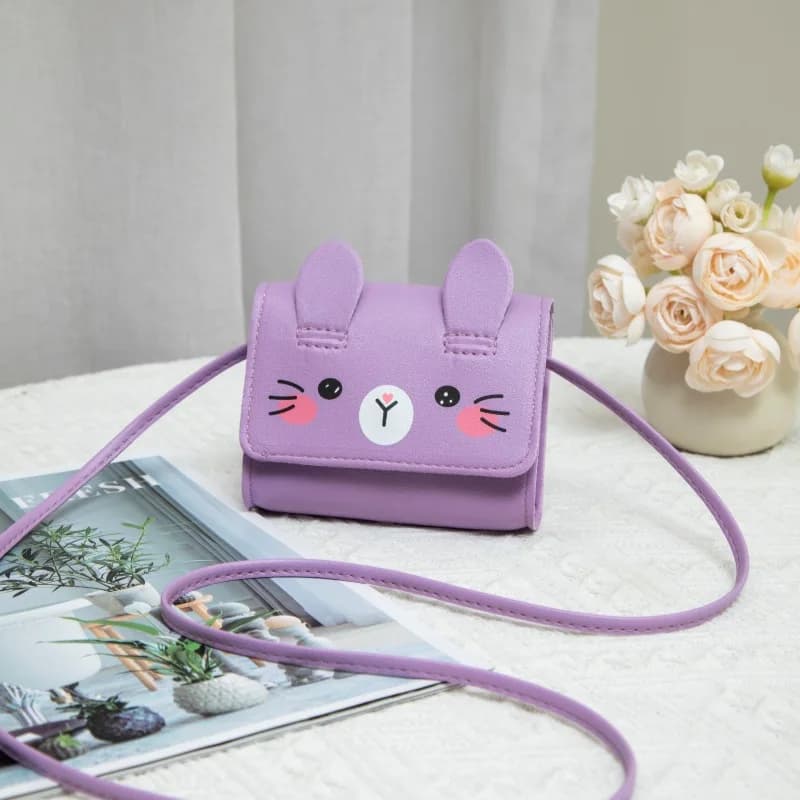 Baby Accessories, Small Shoulder Bag, Nice Rabbit Shape Bag for Girls, Mini Shoulder Bags Cartoon for Kids and Boys, coin purse