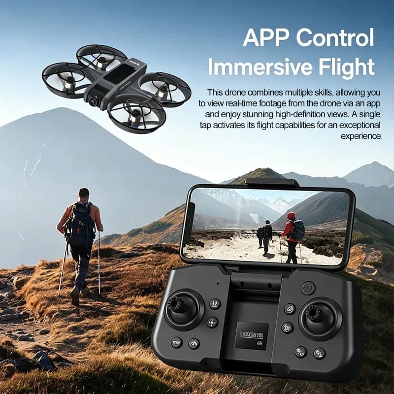 X226 Drones Kit 4K Professional Remote Control Drone Optical Flow Positioning Brushless Aircraft Motorized Adjustable Lens