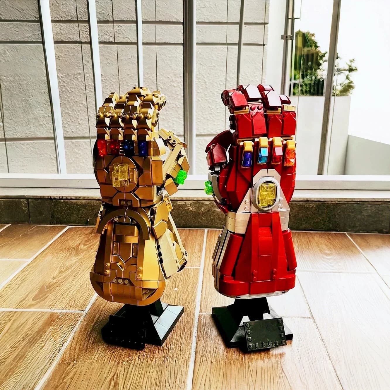 Infinity Light Gauntlet Heroes NANO KIT di illuminazione a LED Modello Building Blocks Mattoni Giocattoli Regali