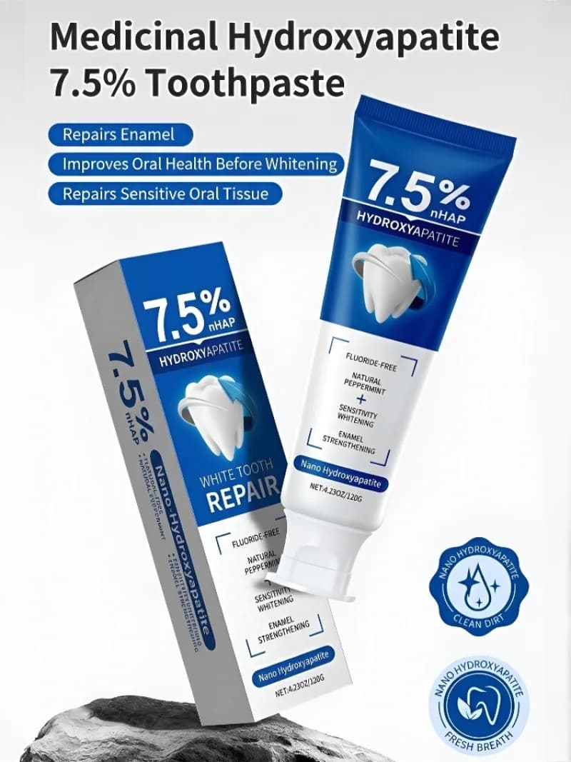 Toothpaste Whitening Toothpaste, Polish Repair, Yellow Macchie Removal, Oral Care Product and Tooth Whitening