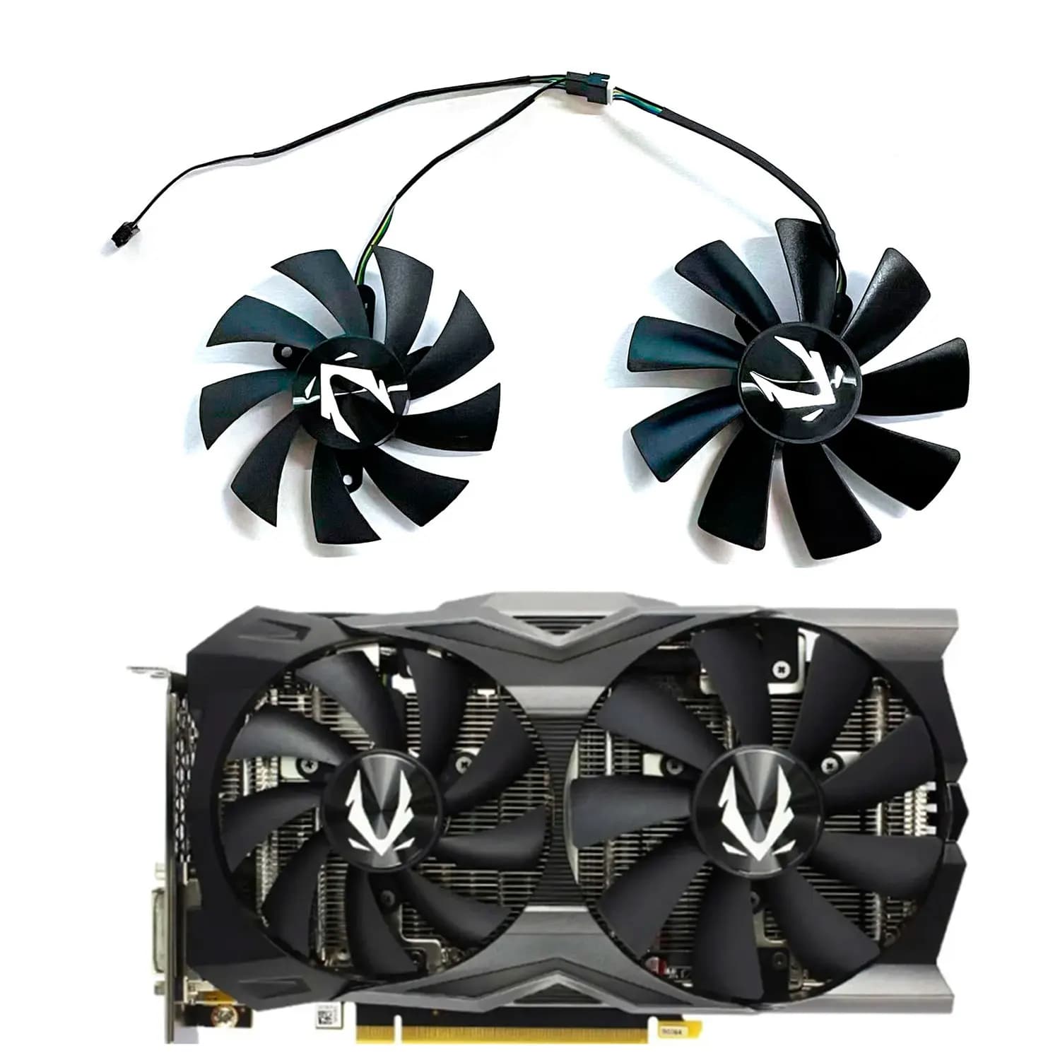 Ventola di Raffreddamento per Scheda Video ZOTAC GAMING GeForce RTX2070 RTX 2070 OC Mini 87MM GA92S2H 0.35A 100MM GAA8S2U 0.45A