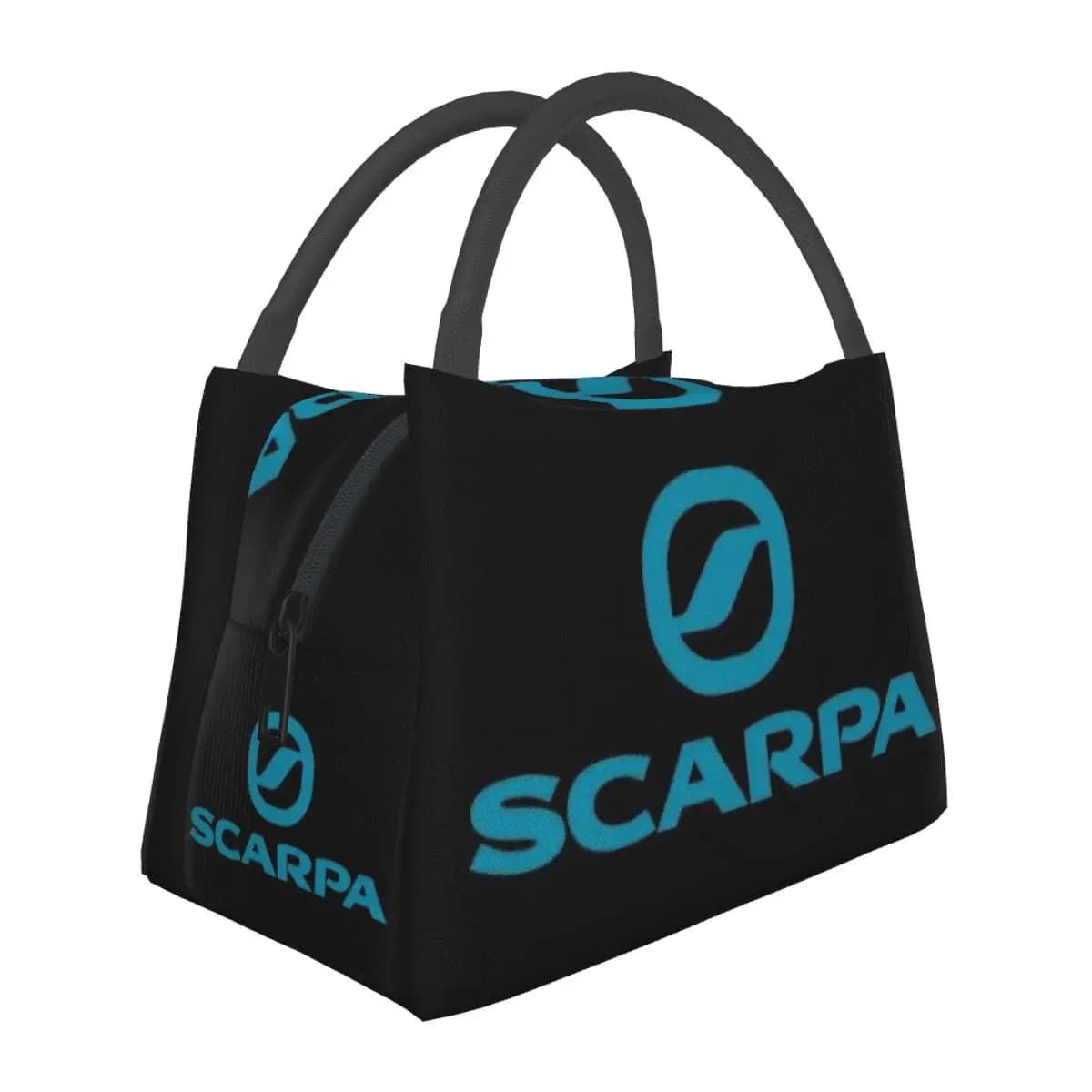 Scarpa Logo Insulated Lunch Bag for School Bento Storage Food Boxes Portable Container Cooler Thermal Lunch Box Tote