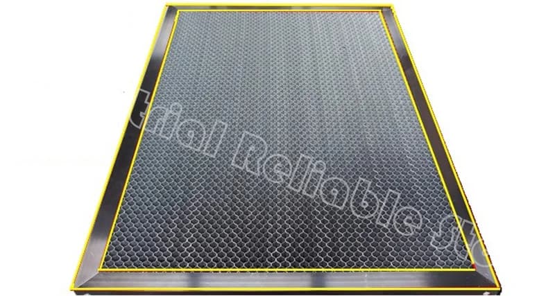 High Quality Honeycomb Working Table 300mmx 500mm 11.8x19.7Inch Work Bed Laser Parts for DIY CO2 Laser Engraver Cutting Machine